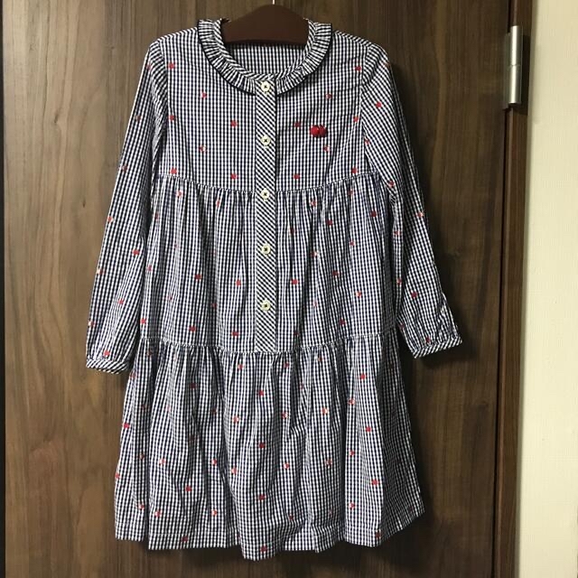 familiar(ファミリア)の【新品未使用】ファミリア ワンピース 120 キッズ/ベビー/マタニティのキッズ服女の子用(90cm~)(ワンピース)の商品写真