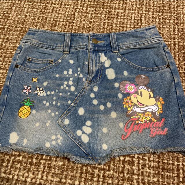 Disney(ディズニー)のミニーちゃん　ミニスカート レディースのスカート(ミニスカート)の商品写真