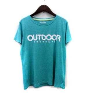 アウトドアプロダクツ(OUTDOOR PRODUCTS)のアウトドアプロダクツ Tシャツ カットソー 半袖 LL 緑 グリーン /YI(カットソー(半袖/袖なし))