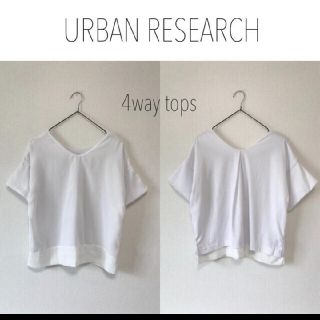 アーバンリサーチ(URBAN RESEARCH)のアーバンリサーチプルオーバー4Way(Tシャツ(半袖/袖なし))