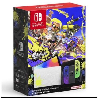 ニンテンドースイッチ(Nintendo Switch)のNintendo Switch（有機ELモデル） スプラトゥーン3エディション(家庭用ゲーム機本体)