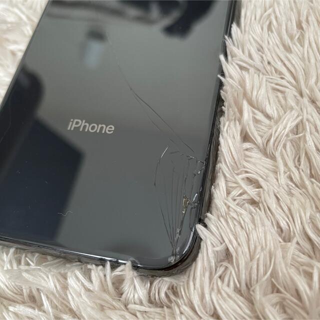 iPhoneX 64G SIMロック解除　スペースグレー