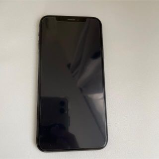 アイフォーン(iPhone)のiPhoneX 64G SIMロック解除　スペースグレー(スマートフォン本体)