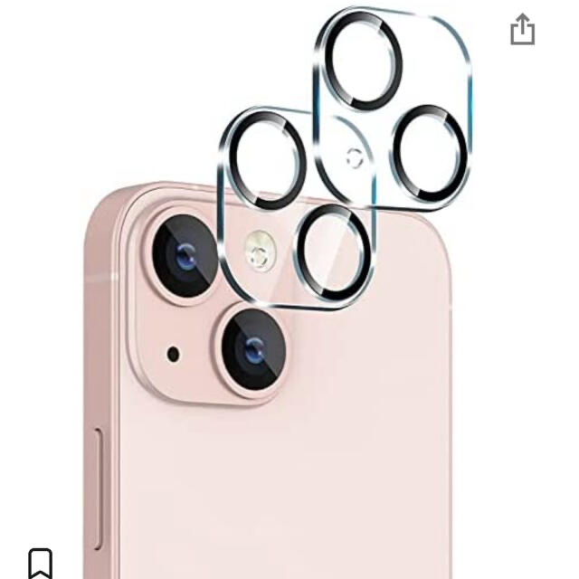 iPhone13カメラレンズカバー スマホ/家電/カメラのスマホアクセサリー(保護フィルム)の商品写真