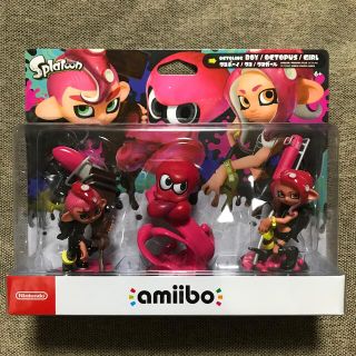 amiibo トリプルセット（スプラトゥーンシリーズ）(ゲームキャラクター)