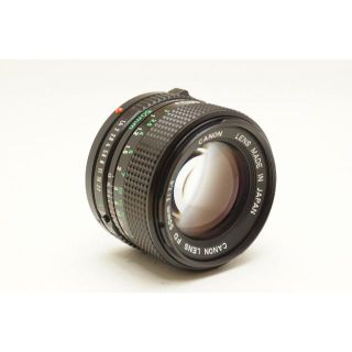 分解清掃済】キャノン 不朽の銘玉 Canon New FD 50mm F1.4 - レンズ(単