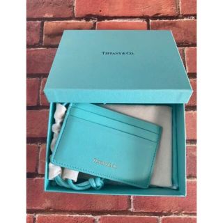 ティファニー(Tiffany & Co.)の【専用】ティファニーカードケース (箱無し、布袋有り)(名刺入れ/定期入れ)