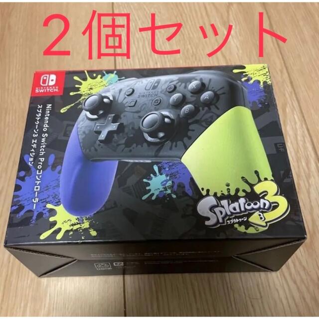 Nintendo Switch スプラトゥーン3 コントローラー　プロコン通常版色