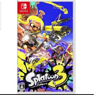 ニンテンドースイッチ(Nintendo Switch)のスプラトゥーン3 　新品未開封(家庭用ゲームソフト)