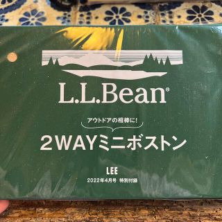 エルエルビーン(L.L.Bean)のLEE4月号　2wayミニボストン(ボストンバッグ)