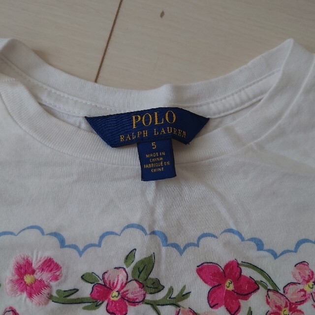 POLO RALPH LAUREN(ポロラルフローレン)のラルフローレン Tシャツ キッズ/ベビー/マタニティのキッズ服女の子用(90cm~)(Tシャツ/カットソー)の商品写真