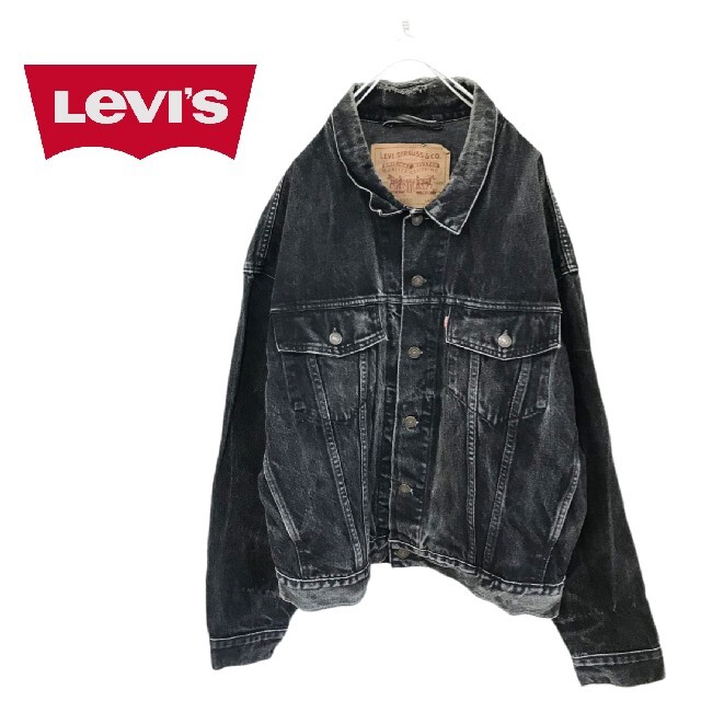 【Levis】90s USA製 70598-4159 ブラックデニムジャケット