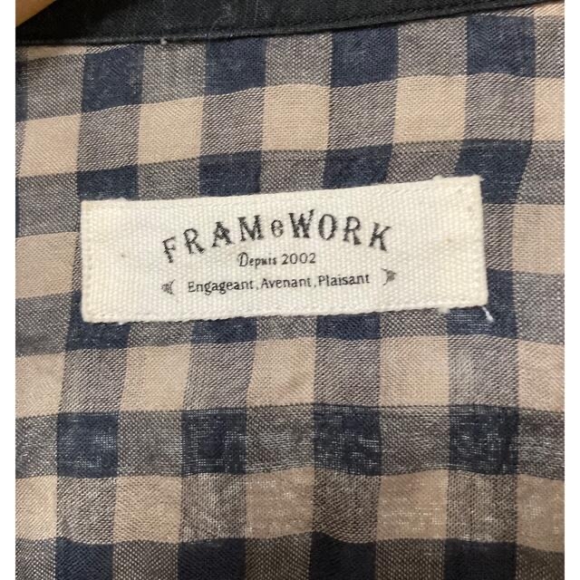 FRAMeWORK(フレームワーク)の【FRAMeWORK】チェックのシャツ♡ レディースのトップス(シャツ/ブラウス(長袖/七分))の商品写真