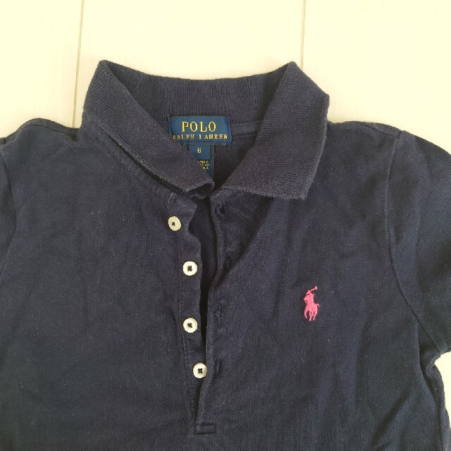 POLO RALPH LAUREN(ポロラルフローレン)のラルフローレン ポロシャツ キッズ/ベビー/マタニティのキッズ服女の子用(90cm~)(Tシャツ/カットソー)の商品写真