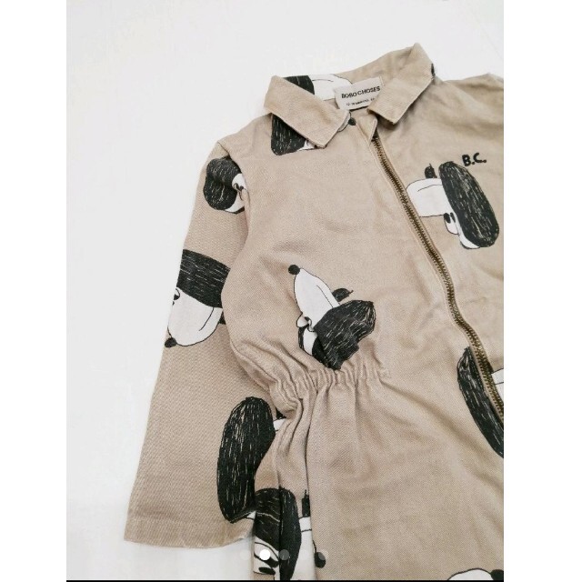 bobo chose(ボボチョース)のBOBO CHOSES Doggie All Over overall キッズ/ベビー/マタニティのベビー服(~85cm)(ロンパース)の商品写真