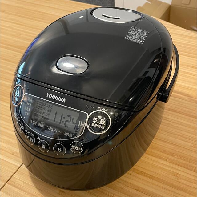 東芝 炊飯器 3.5合 IHジャー炊飯器 保温白米24時間 RC-6XM(R)｜炊飯器