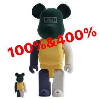 ベアブリック(BE@RBRICK)のBE@RBRICK×KITH Beam 100% & 400% (BEAM)(その他)