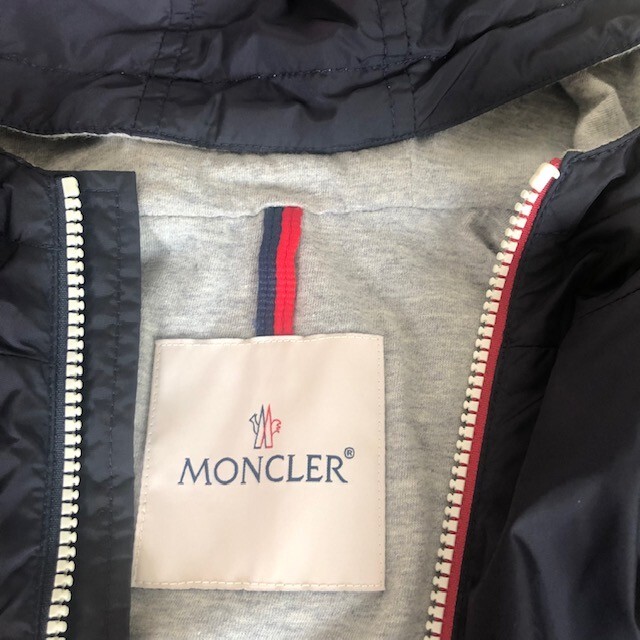 MONCLER(モンクレール)のMONCLER モンクレール キッズ ナイロンジャケット　ジャンパー キッズ/ベビー/マタニティのキッズ服男の子用(90cm~)(ジャケット/上着)の商品写真