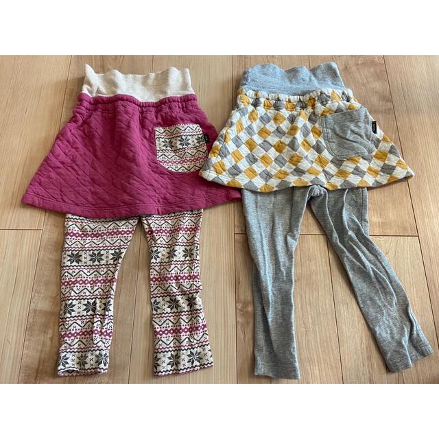 ベルメゾン(ベルメゾン)のキルトスカッツ ベルメゾン キッズ/ベビー/マタニティのキッズ服女の子用(90cm~)(スカート)の商品写真