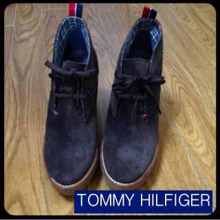 トミーヒルフィガー(TOMMY HILFIGER)の再値下げ＊TOMMYウエッジブーツ(ブーツ)