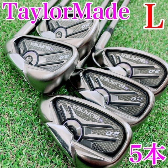 レディース‼︎ TaylorMade Burner アイアンセット　ゴルフクラブ