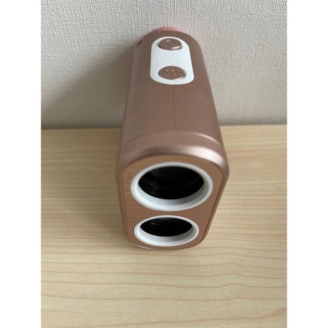 ゴルフレーザー距離測定器 USB充電 防水 ジョルト機能 ホワイトピンク 3