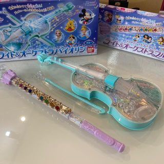 バンダイ(BANDAI)のディズニー　ライト＆オーケストラ(楽器のおもちゃ)