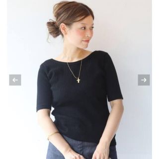 ドゥーズィエムクラス(DEUXIEME CLASSE)のCOTTON RIB VネックTシャツ(カットソー(半袖/袖なし))