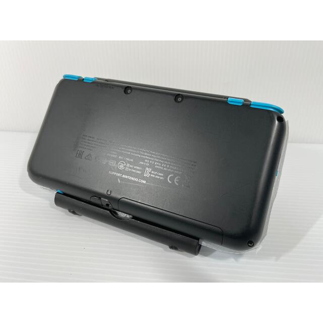 ニンテンドー2DS(ニンテンドー2DS)の【液晶美品・完品】 Newニンテンドー2DS LL ブラック×ターコイズ  本体 エンタメ/ホビーのゲームソフト/ゲーム機本体(携帯用ゲーム機本体)の商品写真