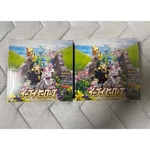 シリーズ 【未開封新品】イーブイヒーローズ ポケカ シュリンク付き 2BOXセット ポケモンカードゲーム
