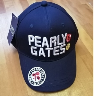PEARLY GATES - PEARLY GATES キャップ！かわいい紺！！