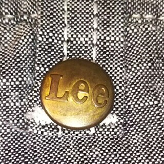 リー(Lee)の・⑰ Lee ボタン付きベルトループ リペア リメイク ハンドメイドパーツ(各種パーツ)