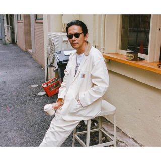 カーハート(carhartt)のMサイズ Carhartt Kunichi Nomura 野村訓一 ベージュ 白(セットアップ)