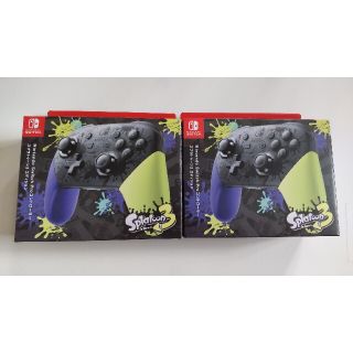 Nintendo Switch - スプラトゥーン3 プロコン 2個の通販|ラクマ