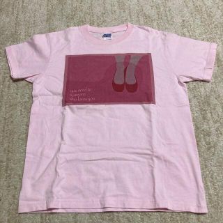 ［美品］Tシャツ　メンズ　Sサイズ　ピンク(Tシャツ/カットソー(半袖/袖なし))