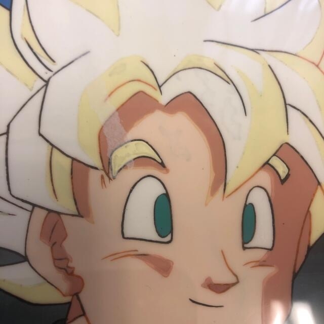 ドラゴンボール - DBZ セル画(animation cel)SS悟空(SS Goku)の ドラゴンボール - DBZ セル画(animation cel)SS悟空(SS Goku)の