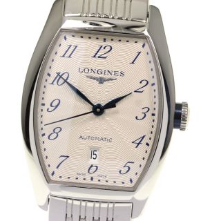 ☆良品★保証書付き【LONGINES】ロンジン エヴィデンツァ L2.142.4 自動巻き レディース_699122【ev20】