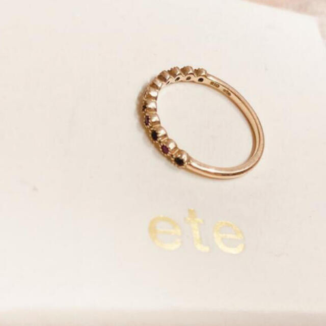 ete(エテ)のお値下げ中❤️ete ❤️ピンキーリング  1号 レディースのアクセサリー(リング(指輪))の商品写真