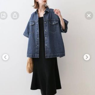 スローブイエナ(SLOBE IENA)のスローブイエナ　LE DENIM ボクシーショートスリーブシャツ  (Gジャン/デニムジャケット)