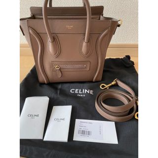 セリーヌ(celine)のセリーヌ　ラゲージ　ナノ　限定(ショルダーバッグ)