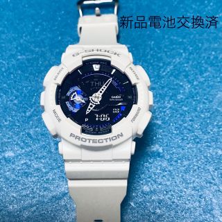 ジーショック(G-SHOCK)の箱・缶ケース付き　専用商品　GMA-S110CW  男女兼用 ミドルサイズ(腕時計(アナログ))