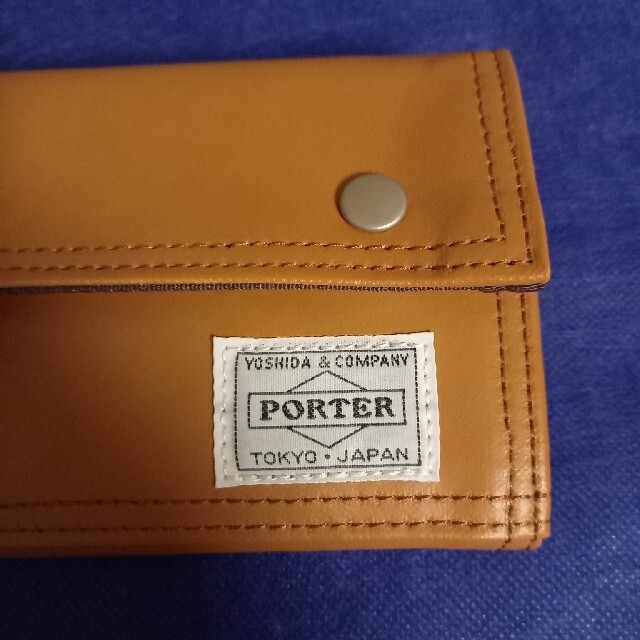 PORTER(ポーター)のPORTER　フリースタイル　長財布　キャメル メンズのファッション小物(長財布)の商品写真