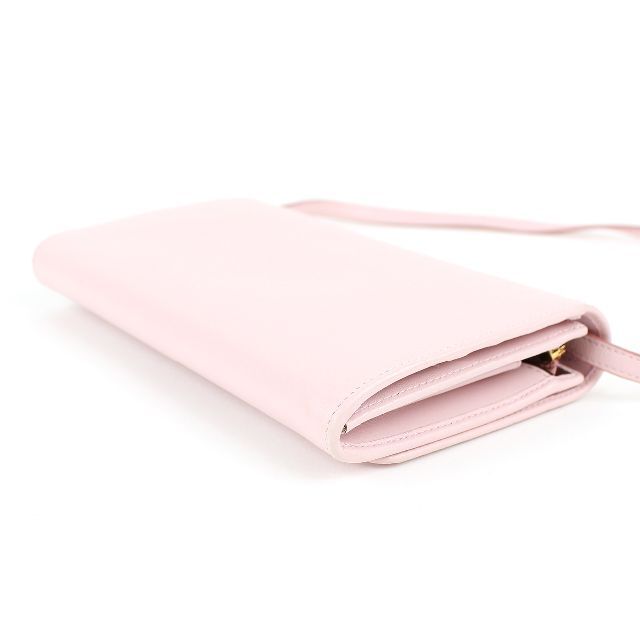 LOEWE ロエベ ショルダーバッグ 長財布 ピンク レザー 美品-