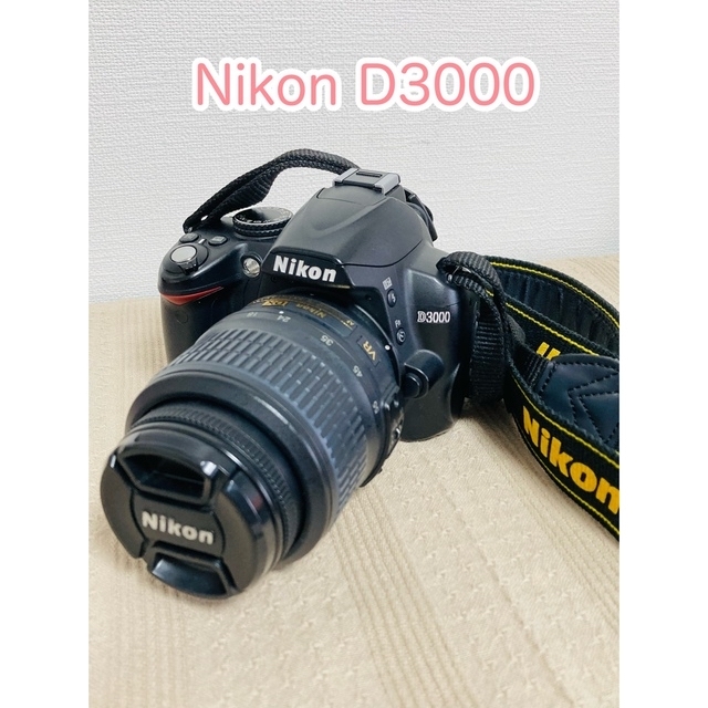 NikonD3000 ニコンデジタル一眼レフカメラ　CD付デジタル一眼