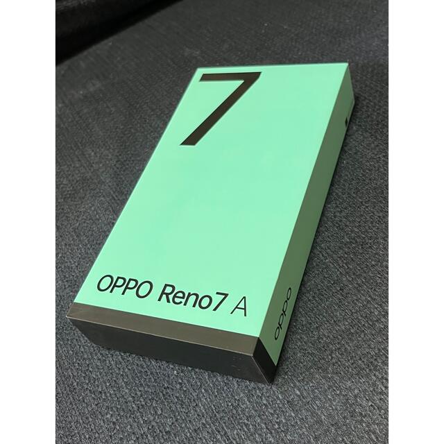 OPPO Reno7 OPG04 新品　SIMフリー　スターリーブラック