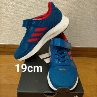 アディダス(adidas)の【みっきー様専用】Adidas スニーカー　19cm　キッズ　ボーイズ　男の子(スニーカー)