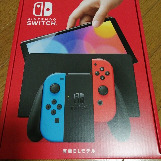 Nintendo Switch 本体 有機ELモデル HEG-S-KABAA エンタメ/ホビーのゲームソフト/ゲーム機本体(家庭用ゲーム機本体)の商品写真