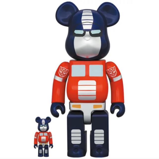 BE@RBRICK OPTIMUS PRIME 100％ & 400％