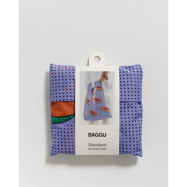BAGGU(バグゥ)の【BAGGU】ブルー パパイヤ スタンダード Blue Papaya バグー レディースのバッグ(エコバッグ)の商品写真