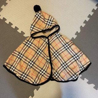 バーバリー(BURBERRY)のBurberry ベビー用　ポンチョ　ニット(ジャケット/コート)